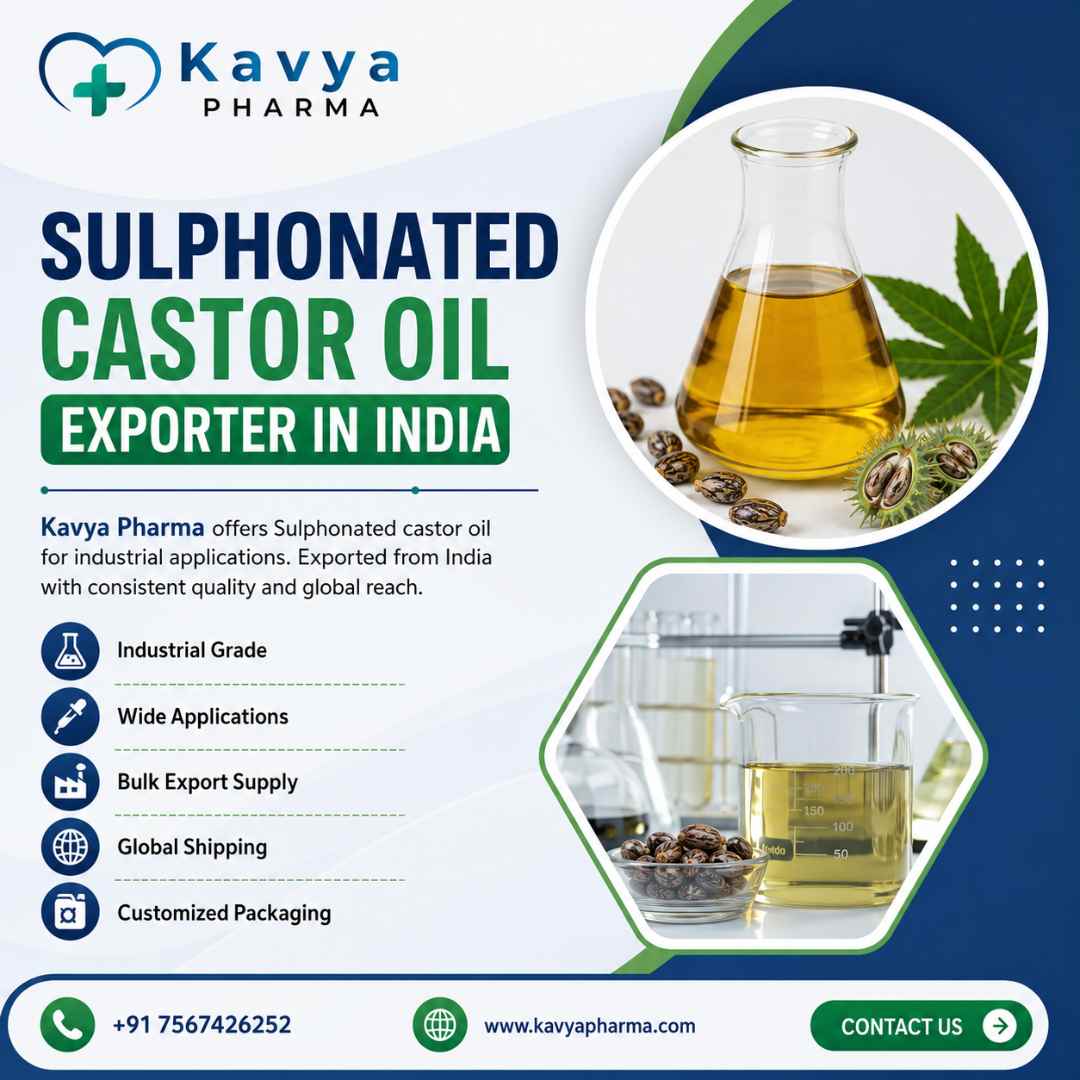  Sulphonated castor oil exporter in India