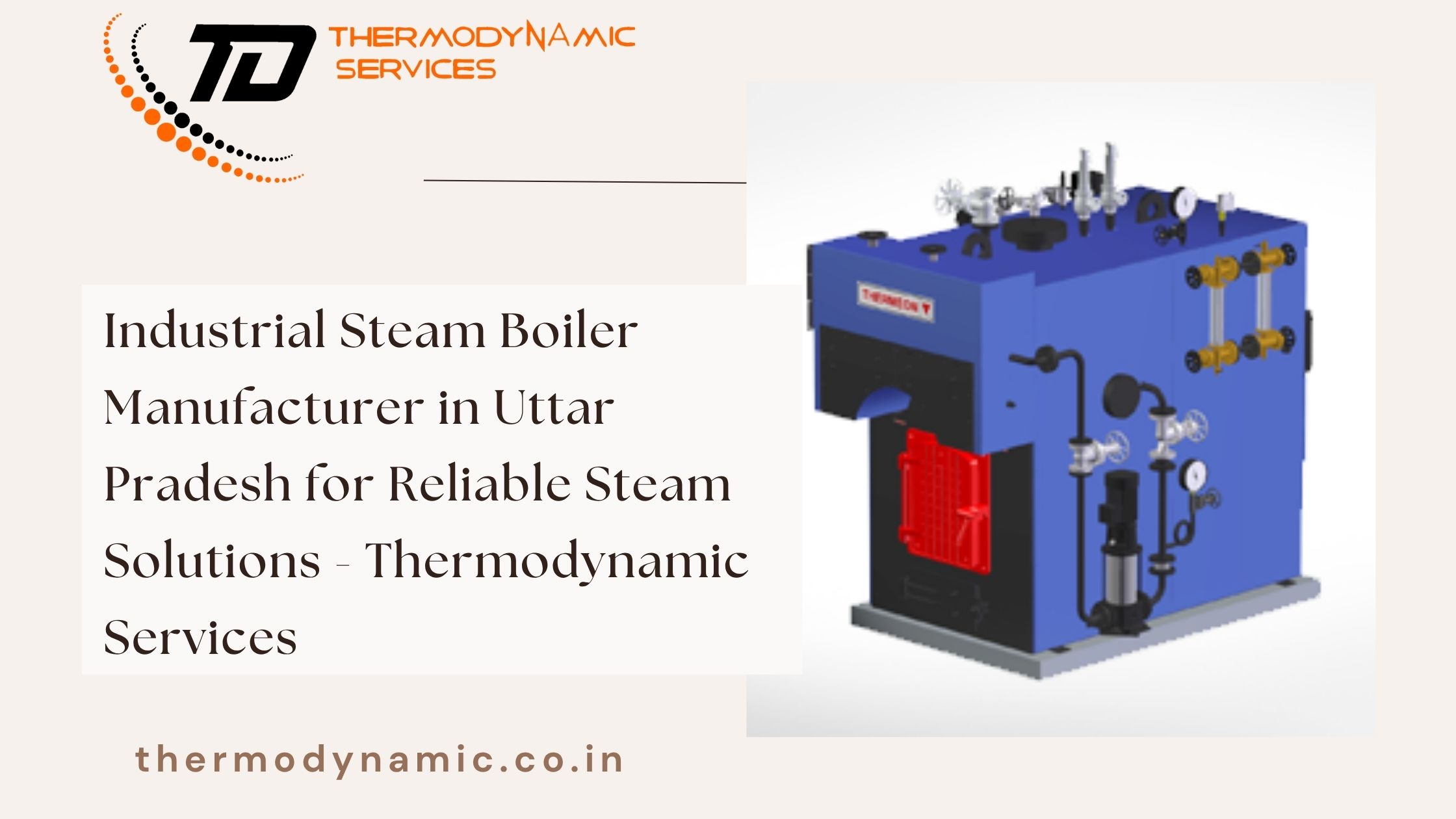  Industrial Steam Boiler Manufacturer in Uttar Pradesh for Reliable Steam Solutions - Thermodynamic Services