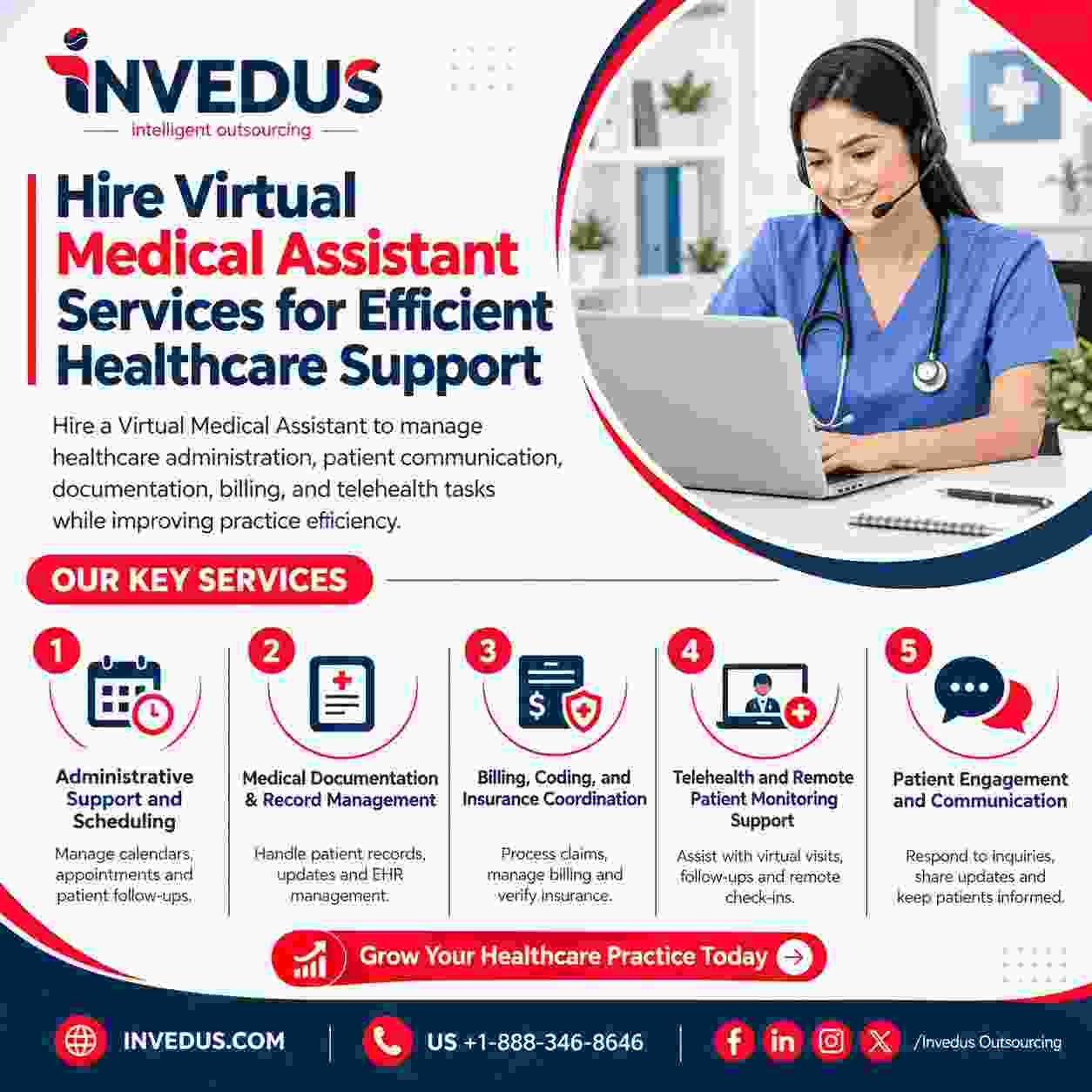  Hire Virtual Medical Assistant Services for Efficient Healthcare Support