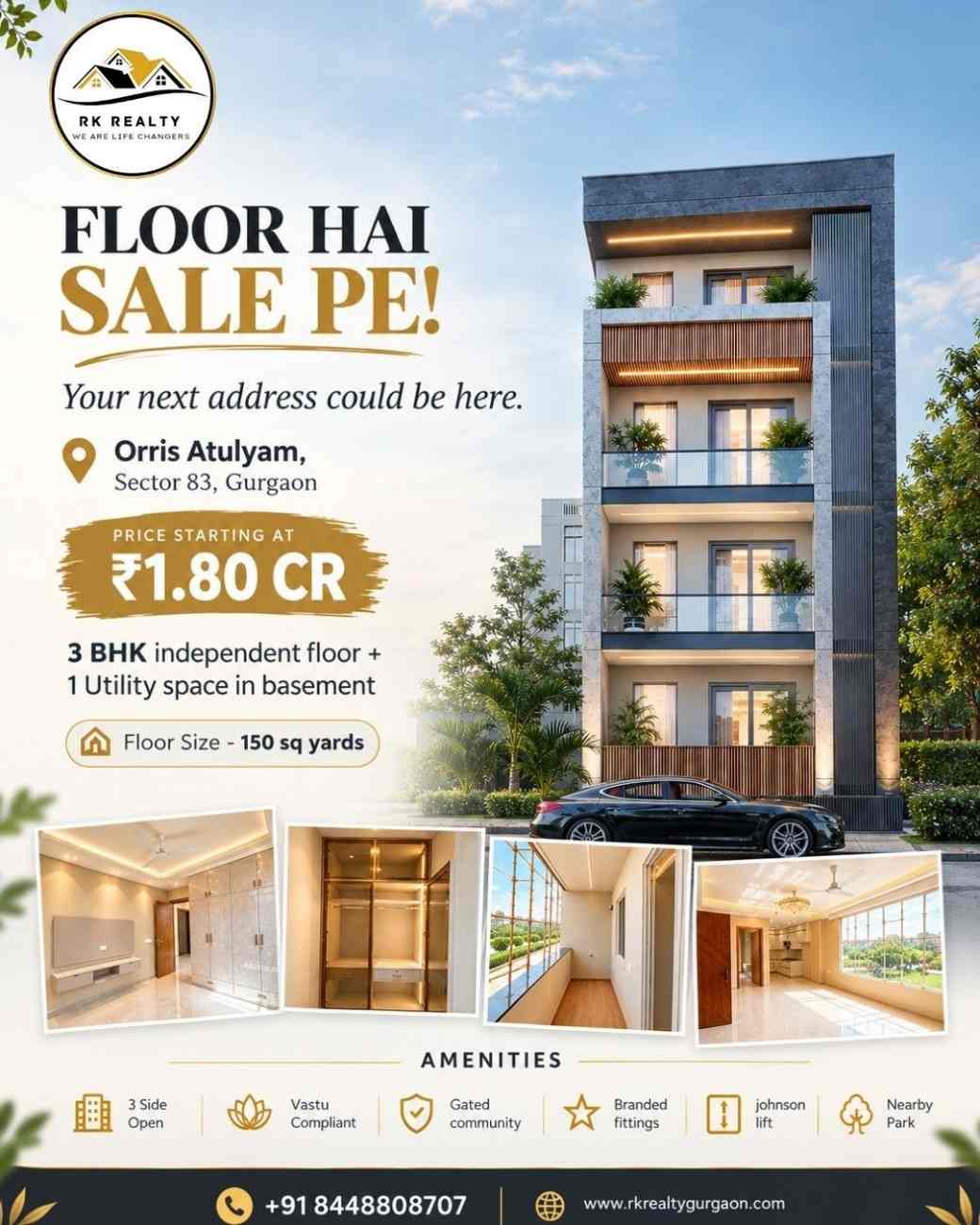  3 BHK Flats in New Gurgaon