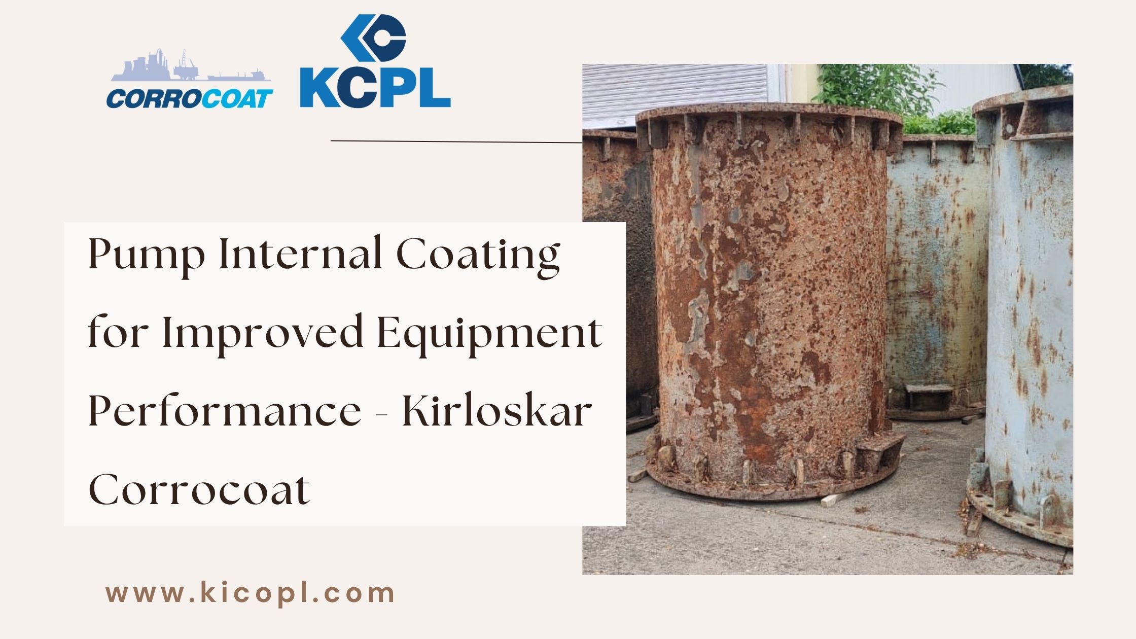  Pump Internal Coating for Improved Equipment Performance - Kirloskar Corrocoat