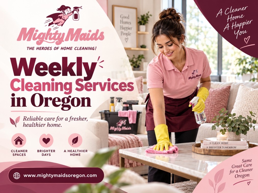  Weekly Cleaning Services in Oregon for a Consistently Fresh Home