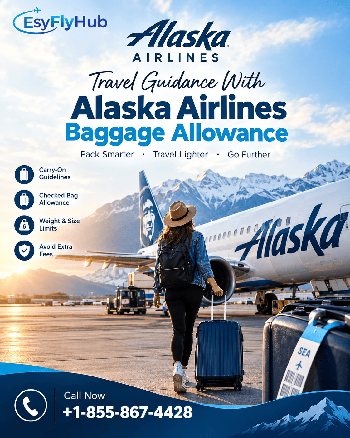  Travel Guidance With Alaska Airlines Baggage Allowance