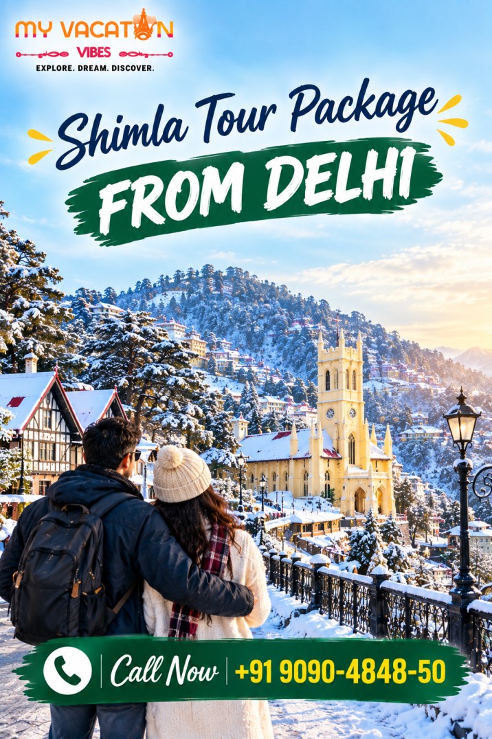 Best Deals on Shimla Tour Package from Delhi +91 9090-4848-50