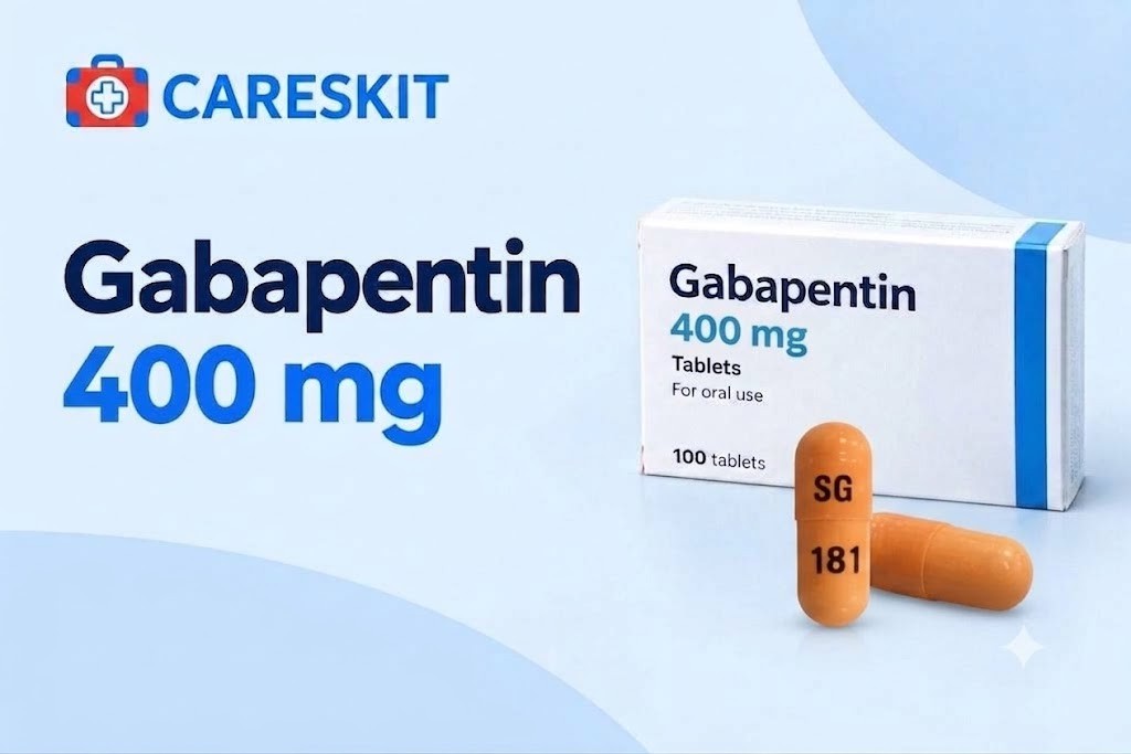  Buy Gabapentin 400 mg Online for Nerve Pain | Careskit
