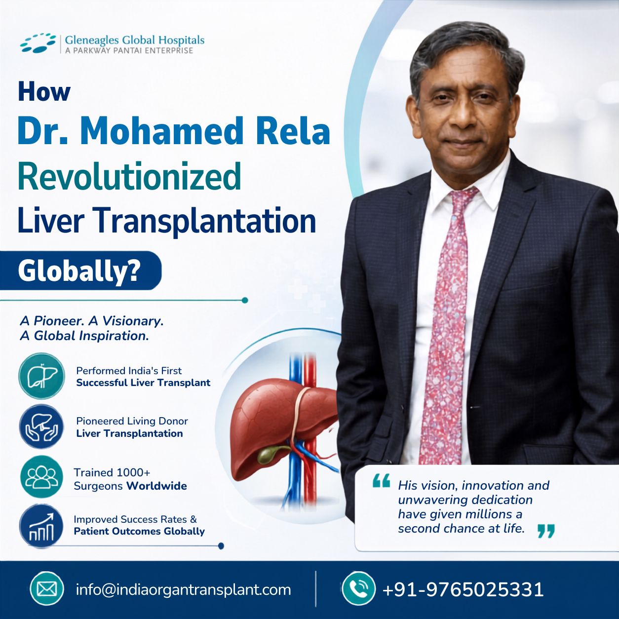  Dr. Mohamed Rela Liver Transplant Surgery Cost