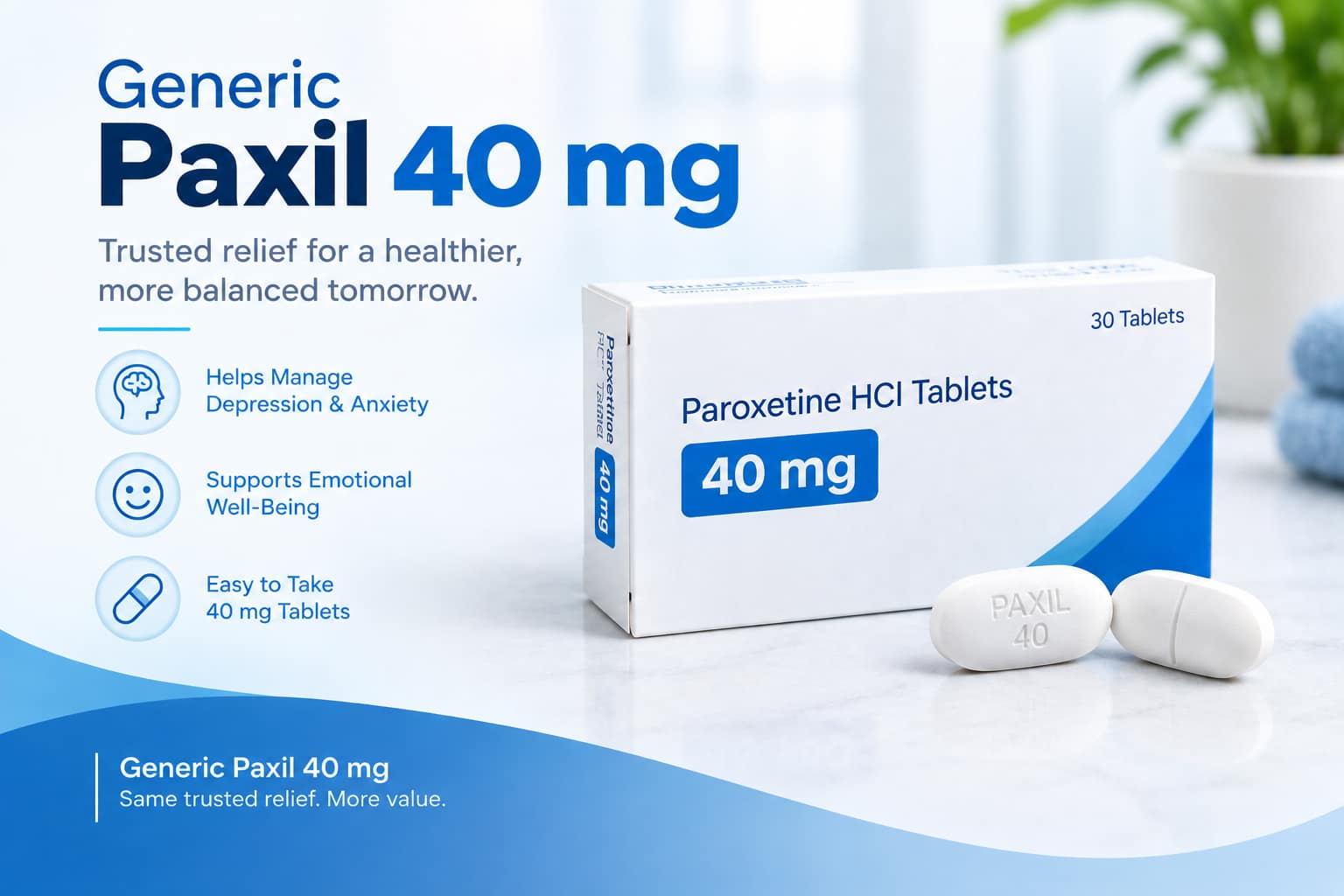  Buy Generic Paxil 40 mg High-Strength Therapy Online | CARESKIT