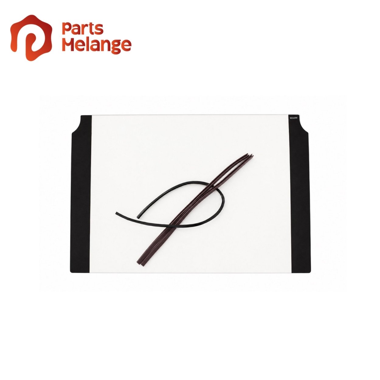  Whirlpool W10755522 Range Inner Door Glass
