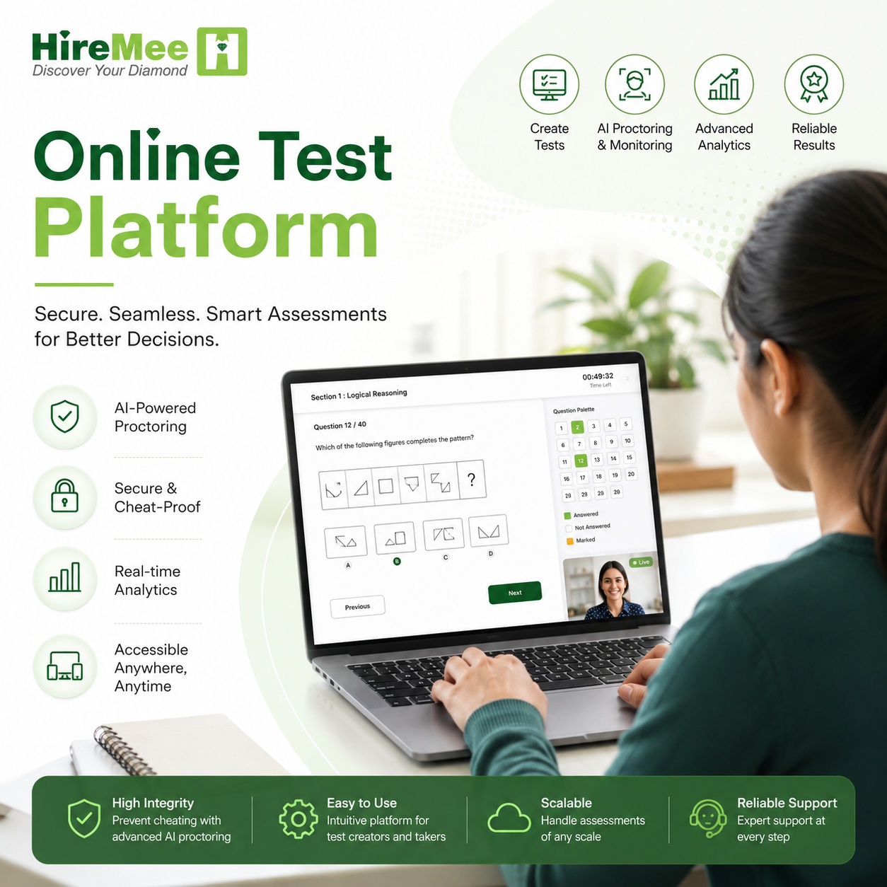  Online Test Platform