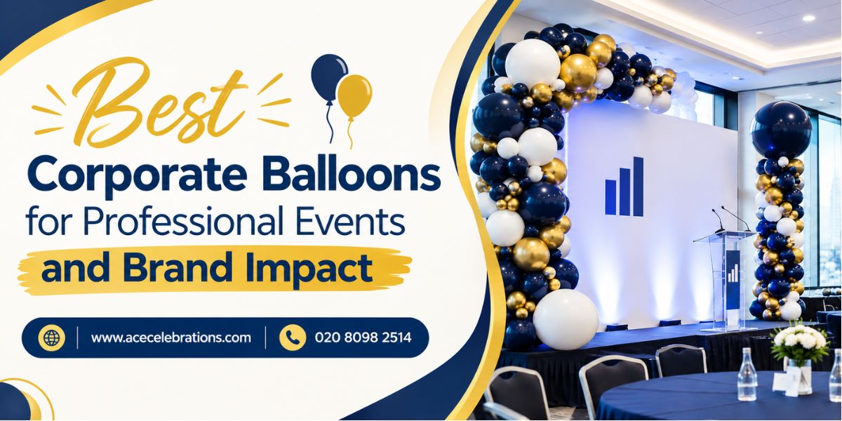  Best Corporate Balloons for Professional Events and Brand Impact