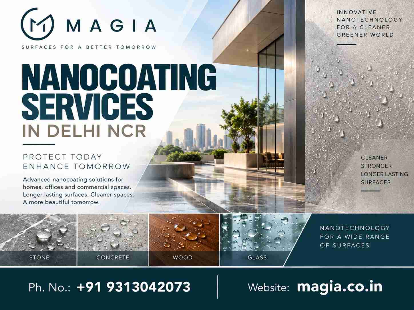  Nanocoating Services in Delhi NCR - Magia