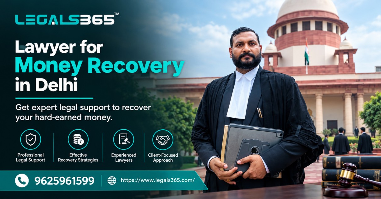  Lawyer for Money Recovery in Delhi – Professional Legal Guidance