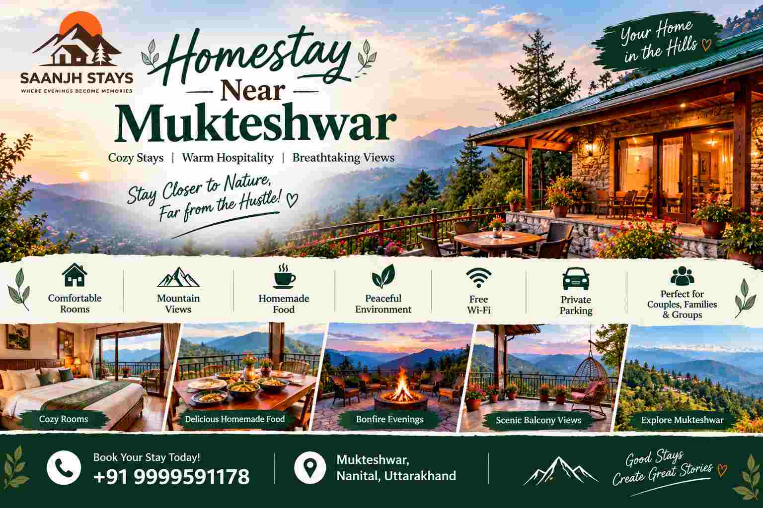  Homestay Near Mukteshwar