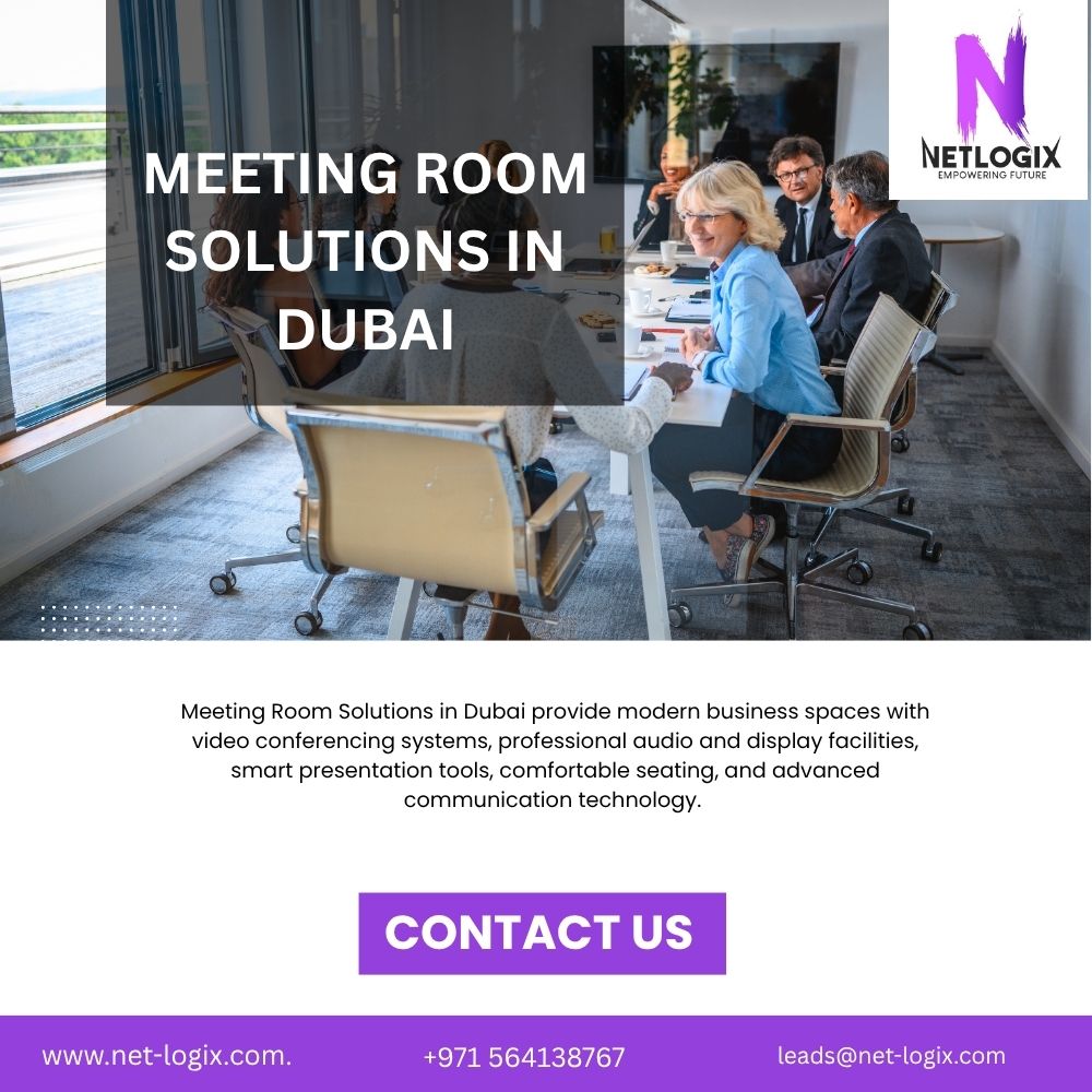  Expert Meeting Room Solutions in Dubai for Productive Business Discussions