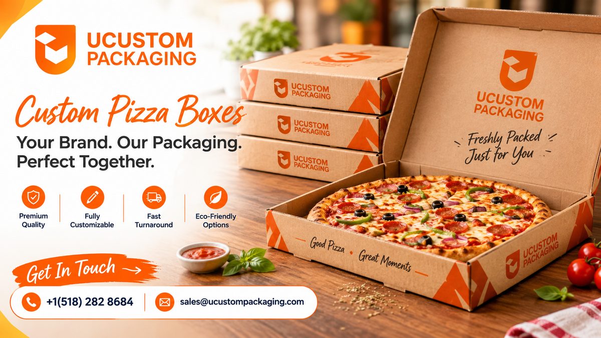  U Custom Packaging Delivers Custom Pizza Boxes for Food Businesses