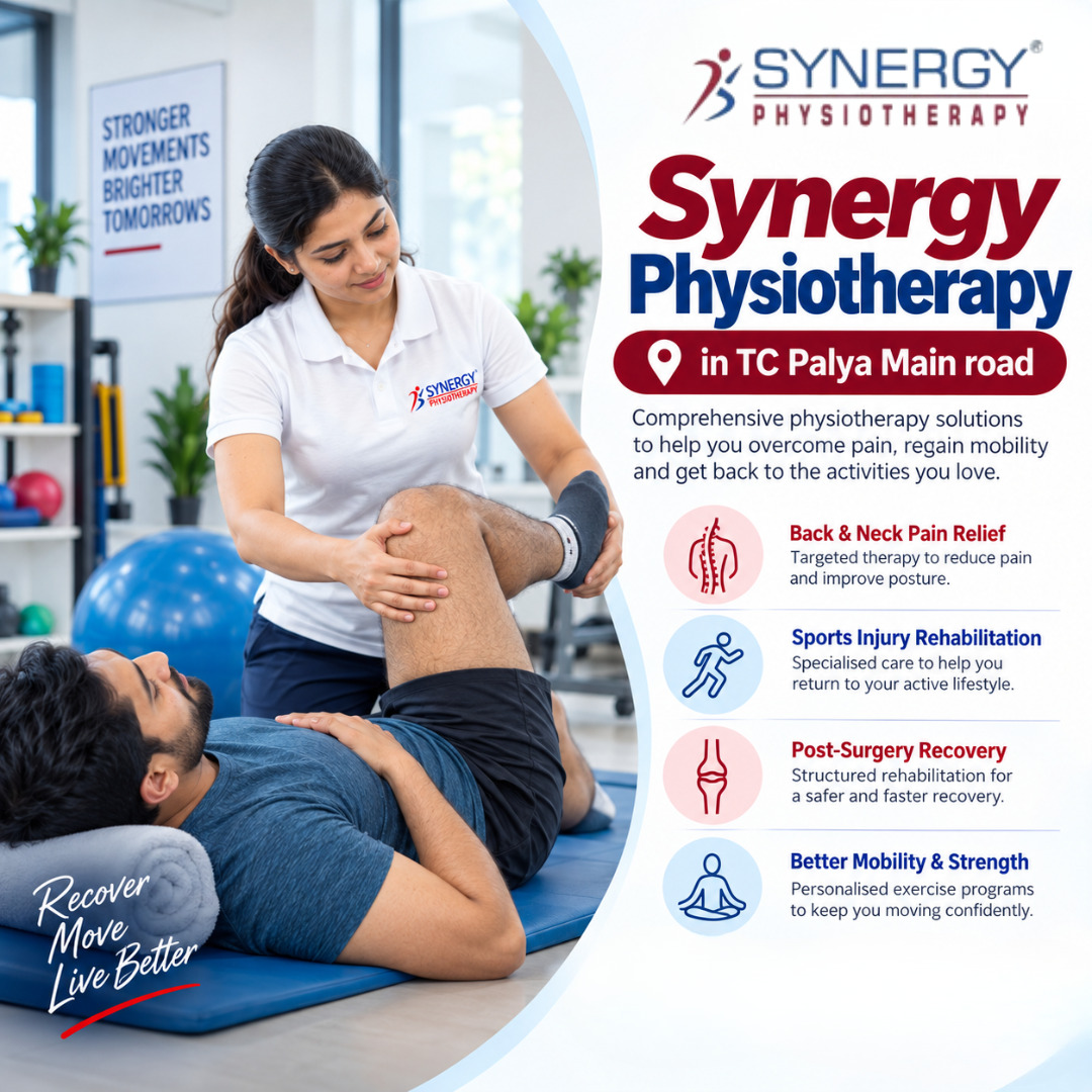  Synergy Physiotherapy in TC Palya Main road