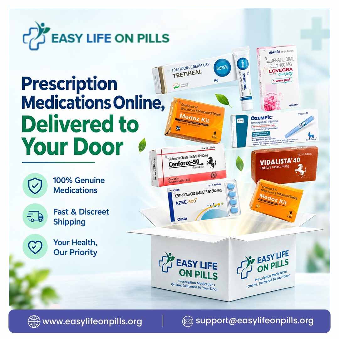  Easylifeonpills - Prescription Medications Online, Delivered to Your Door