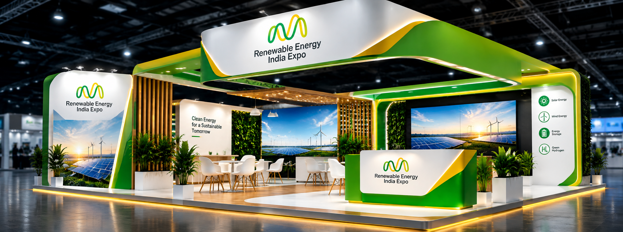  Custom Trade Show Booth Builder in India for Renewable Energy Exhibitions