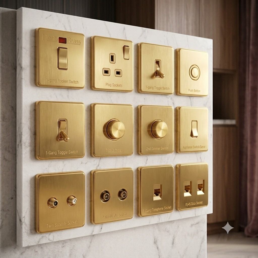  Heritage Brass Full Range Available – Enquire Now