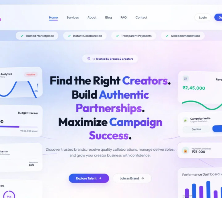 CollabNexus – India’s Leading Influencer Marketing Platform