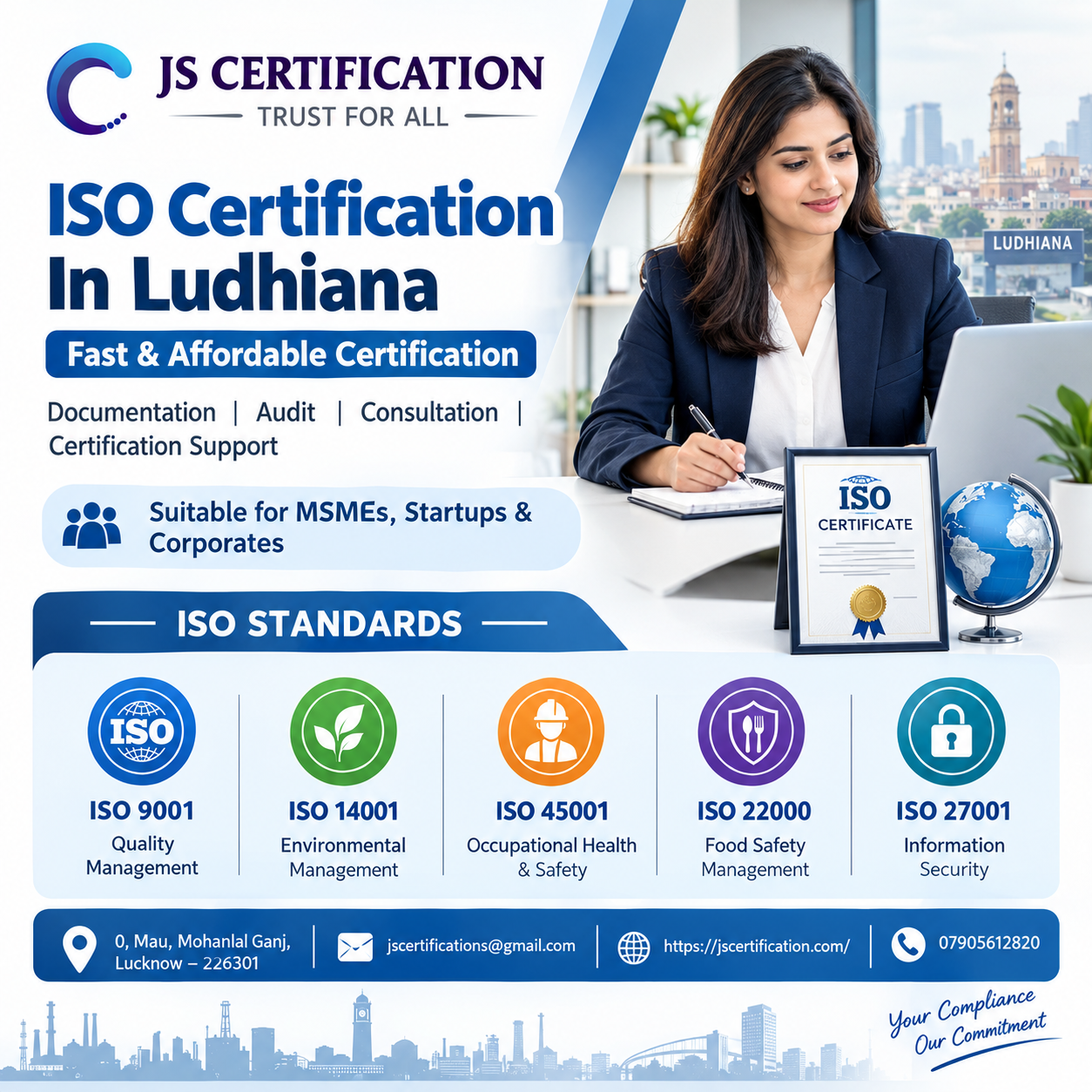  ISO Certification In ludhiana