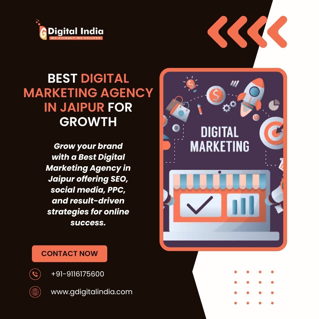  Best Digital Marketing Agency in Jaipur for Growth
