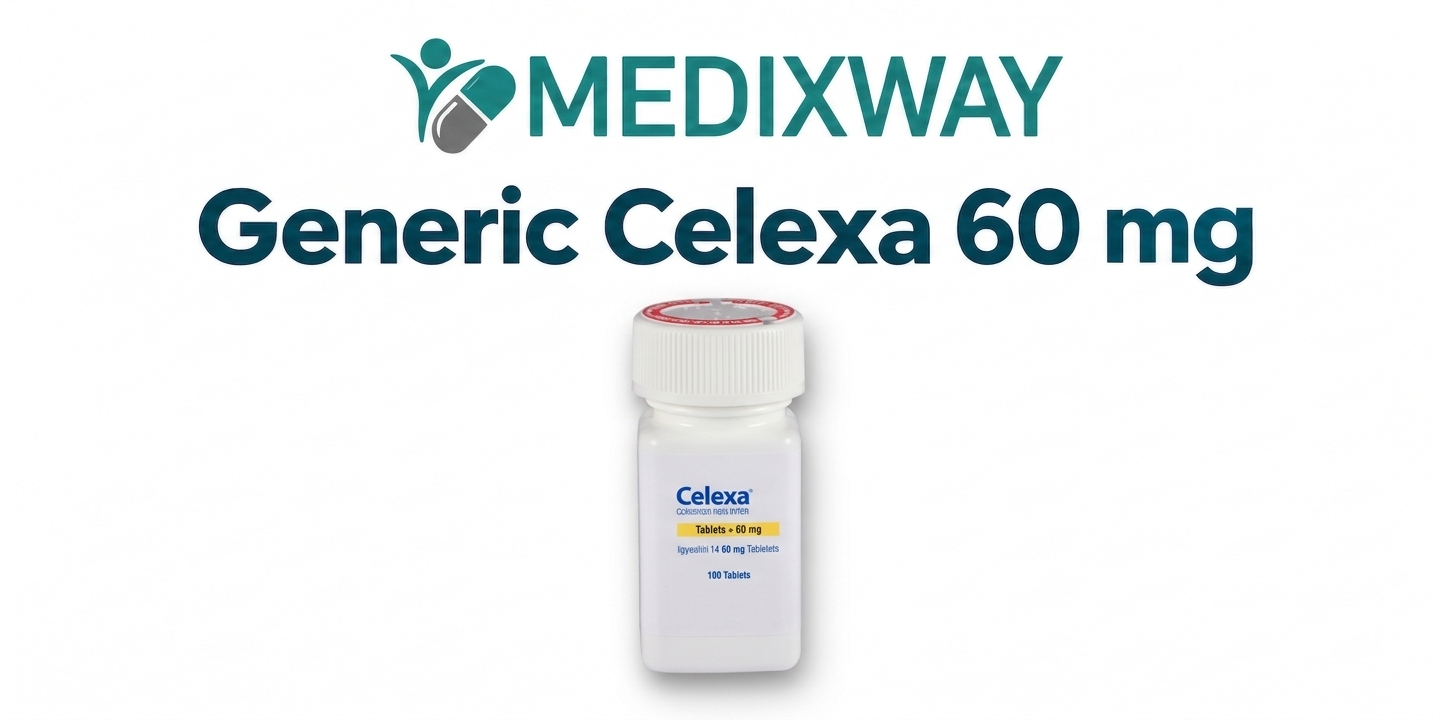  Shop Generic Celexa 60 mg by MEDIXWAY