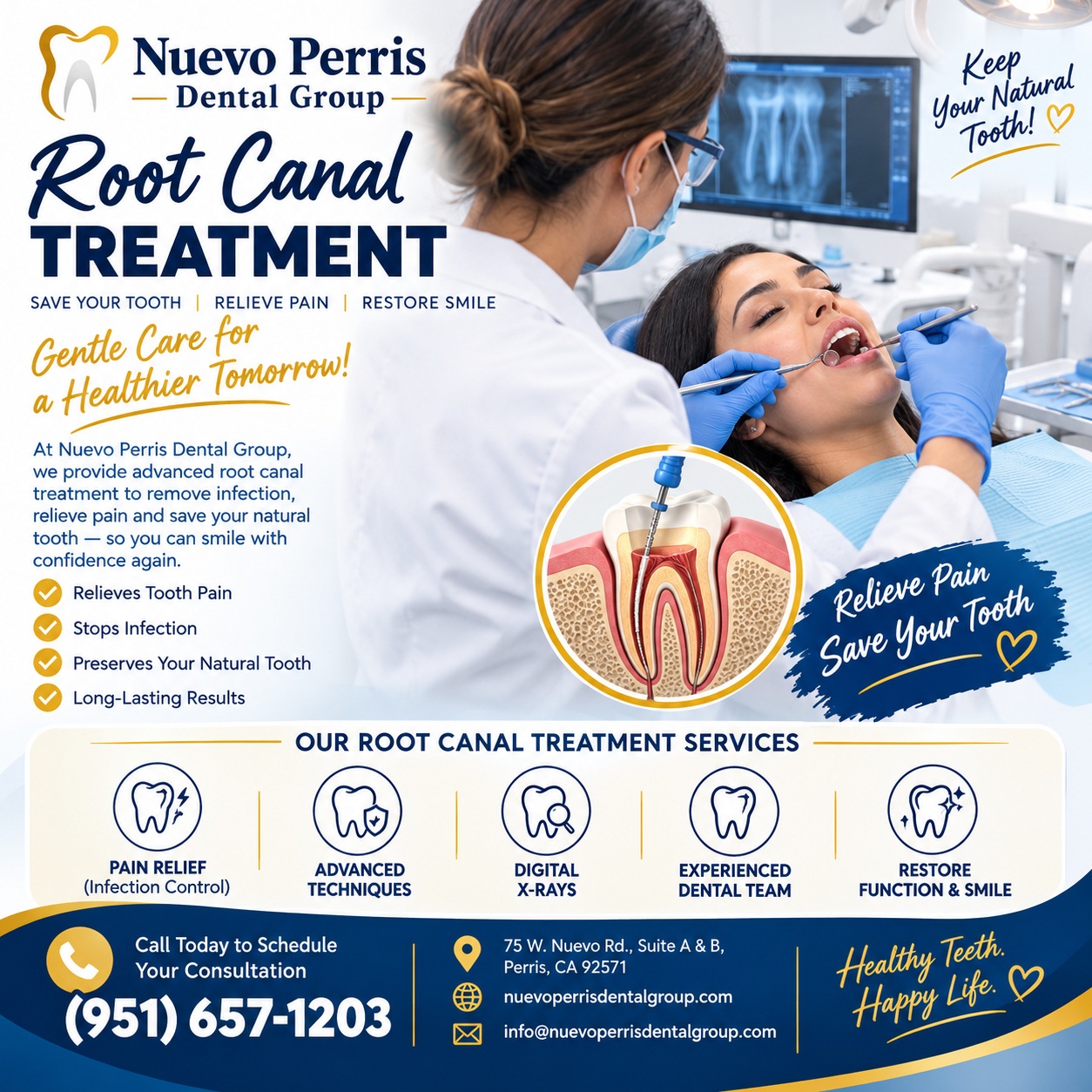  Trusted Root Canal Treatment in Perris - Dr. Tejas Modi