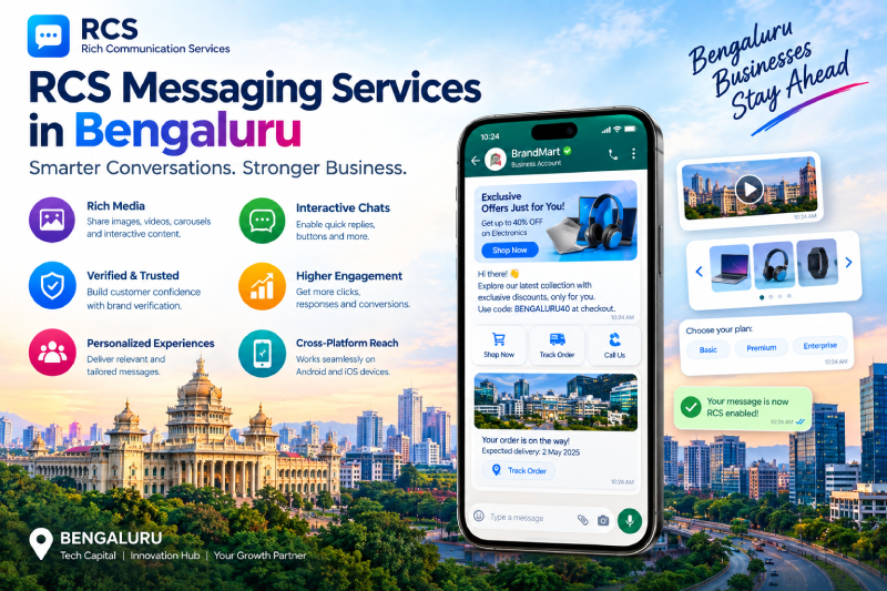  How RCS Messaging Services in Bengaluru Improve Customer Engagement