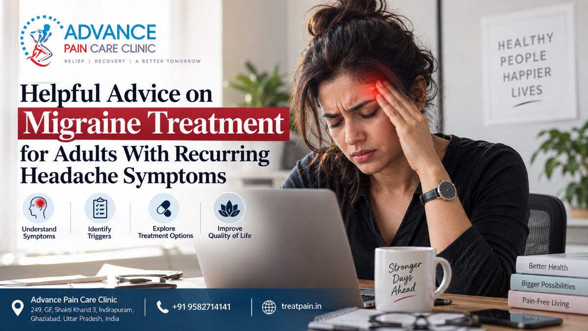  Expert Migraine Treatment in Indirapuram for Better Daily Living