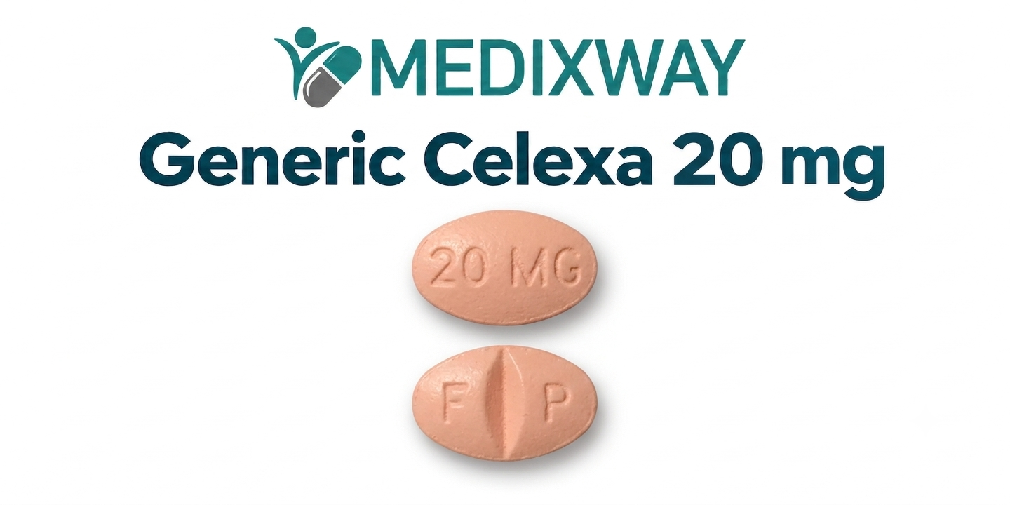  Shop Generic Celexa 20 mg by MEDIXWAY