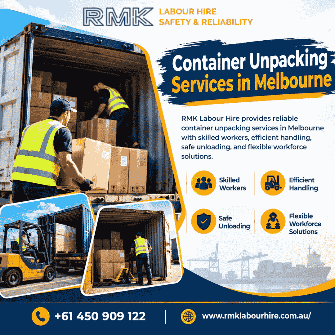  Container Unpacking Services in Melbourne