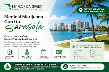  Your Trusted Sarasota Medical Marijuana Doctor