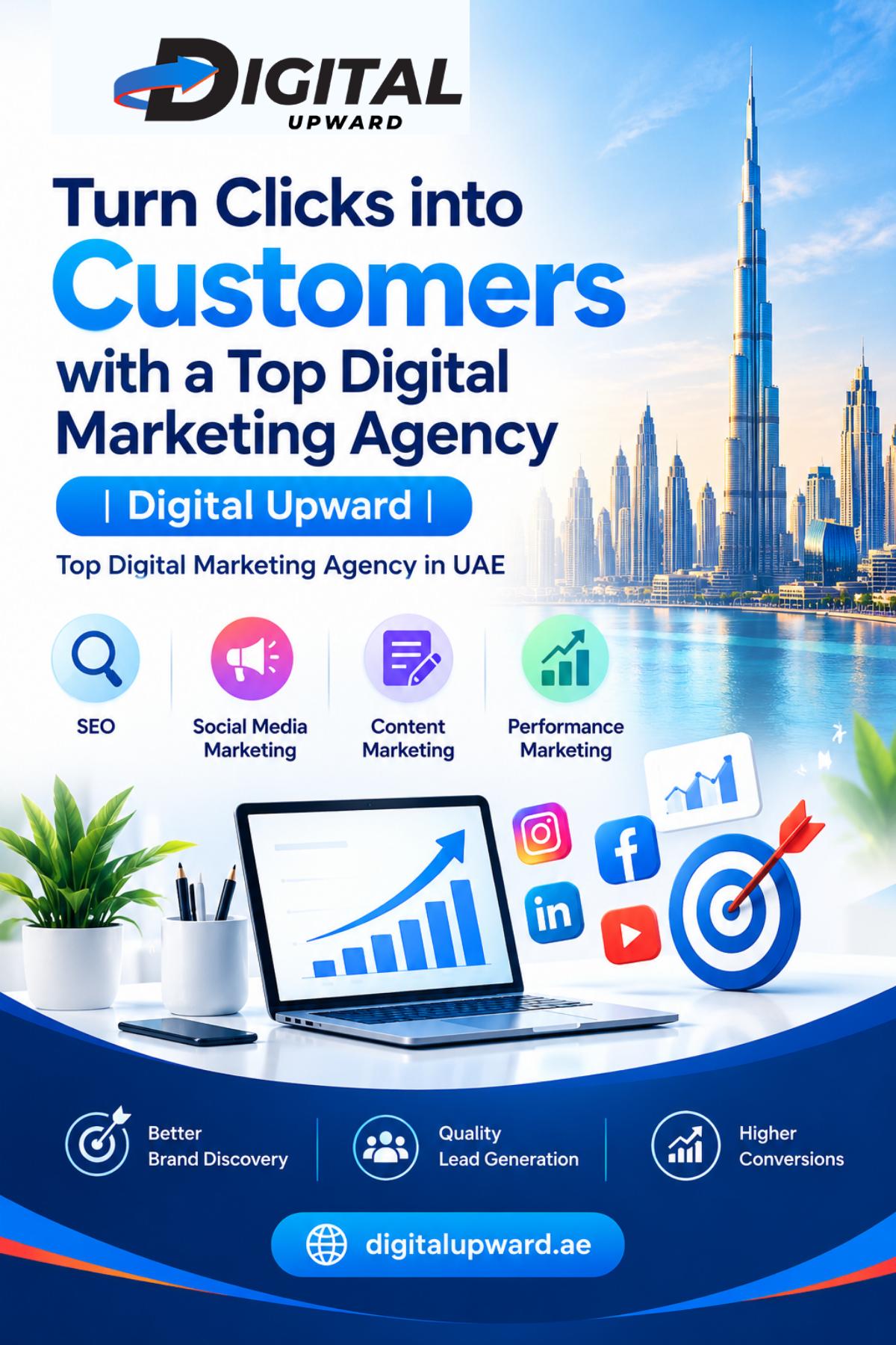  Turn Clicks into Customers with a Top Digital Marketing Agency | Digital Upward