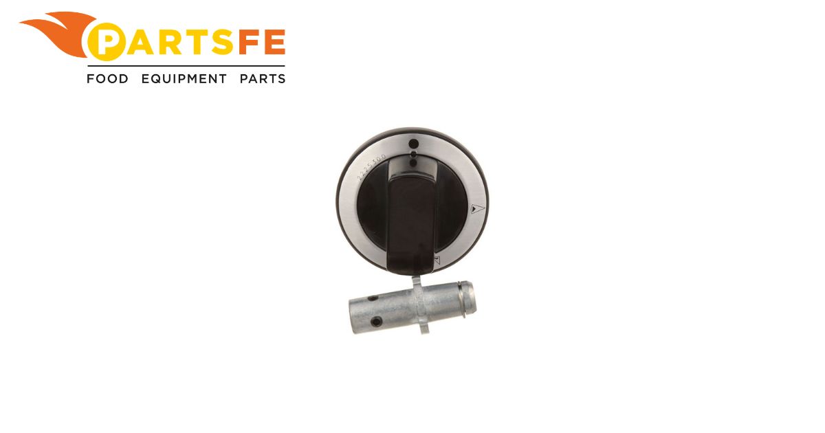  Garland 4512145 HI-LO Knob Assembly W/D-Stem Adaptor Set Screw & Dial Insert Black & Silver