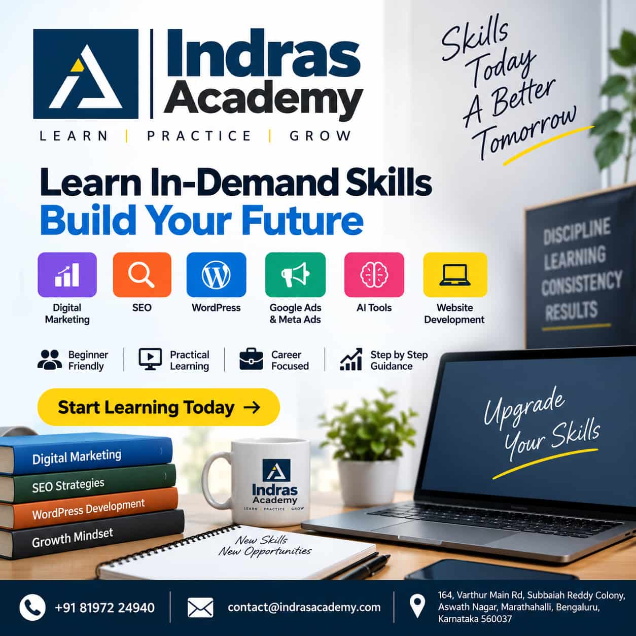  Digital Marketing Courses in Bangalore | Indras Academy
