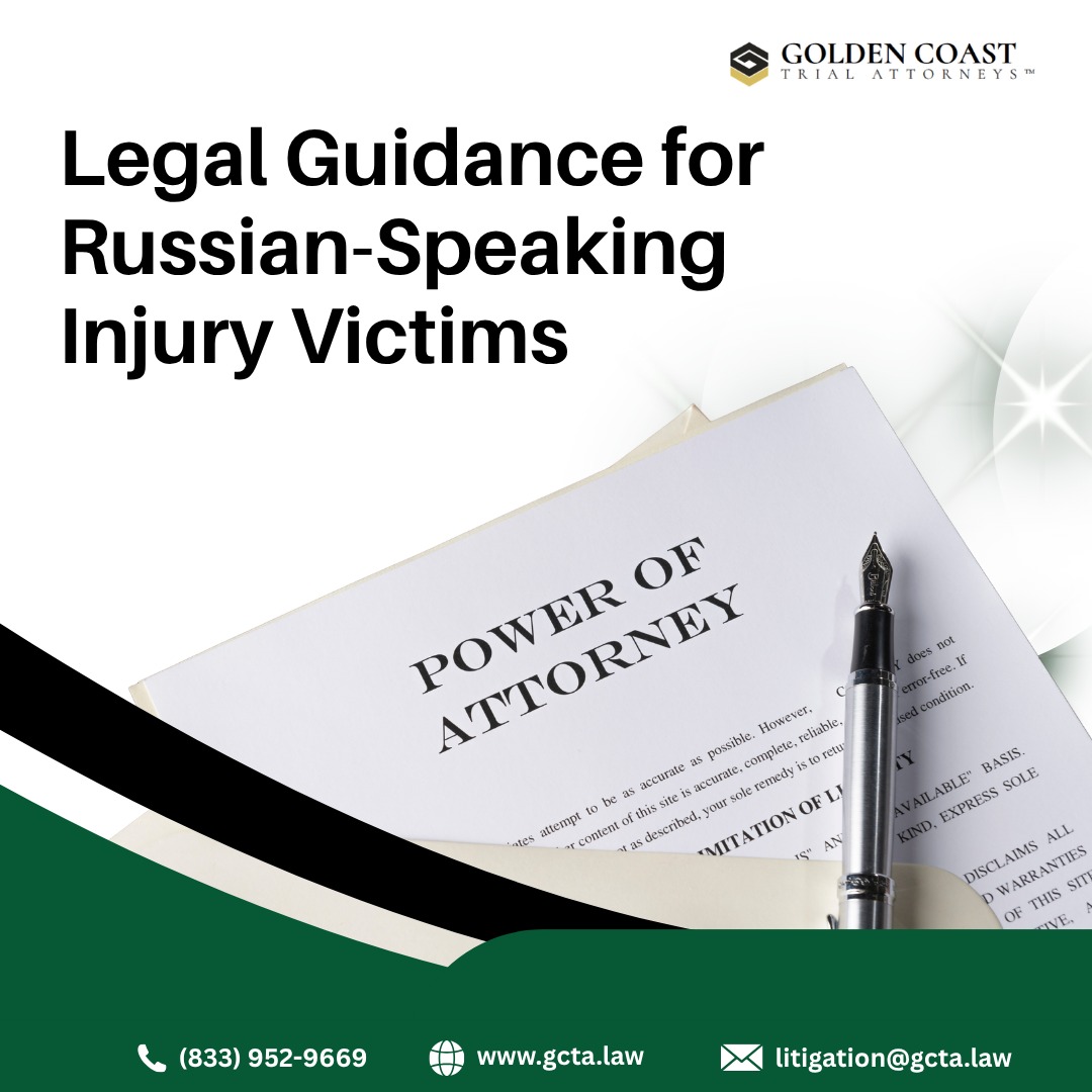  Legal Guidance for Russian-Speaking Injury Victims
