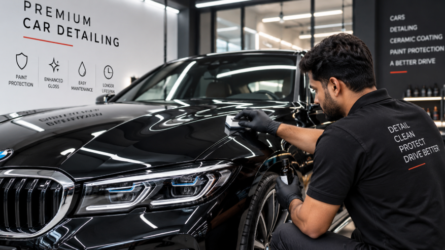 Ceramic Coating for Cars in Bangalore for Long-Lasting Paint Protection by Detailing Street