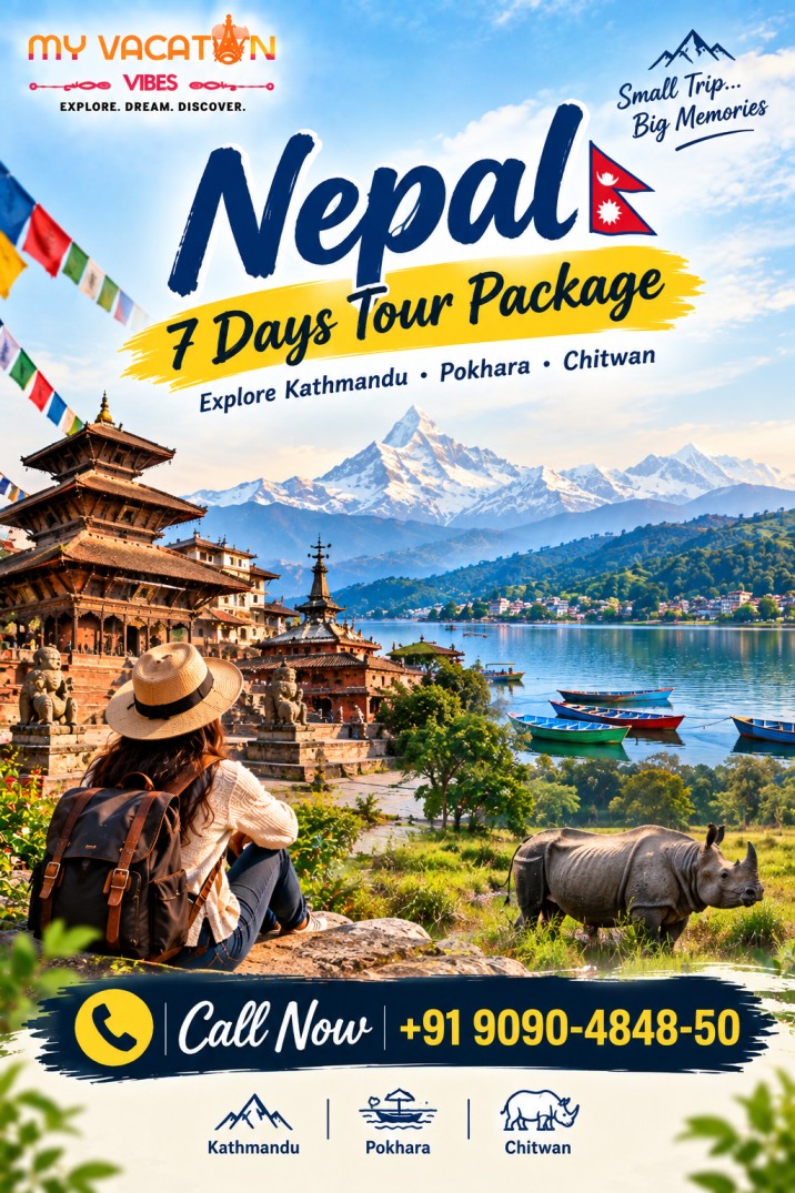  Affordable Nepal 7 Days Tour Package Price +91 9090-4848-50