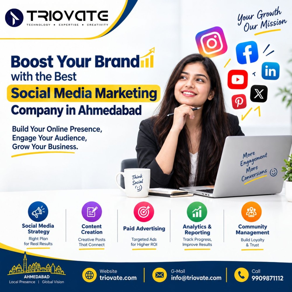  Boost Your Brand with the Best Social Media Marketing Company in Ahmedabad