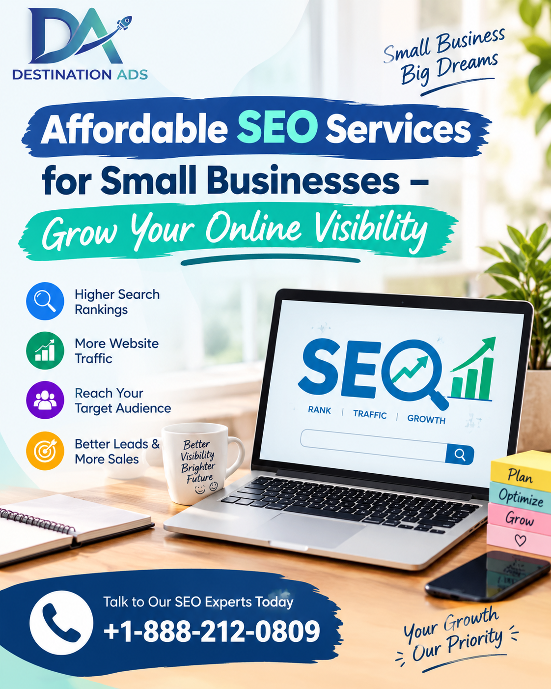  Affordable SEO Services for Small Businesses – Grow Your Online Visibility