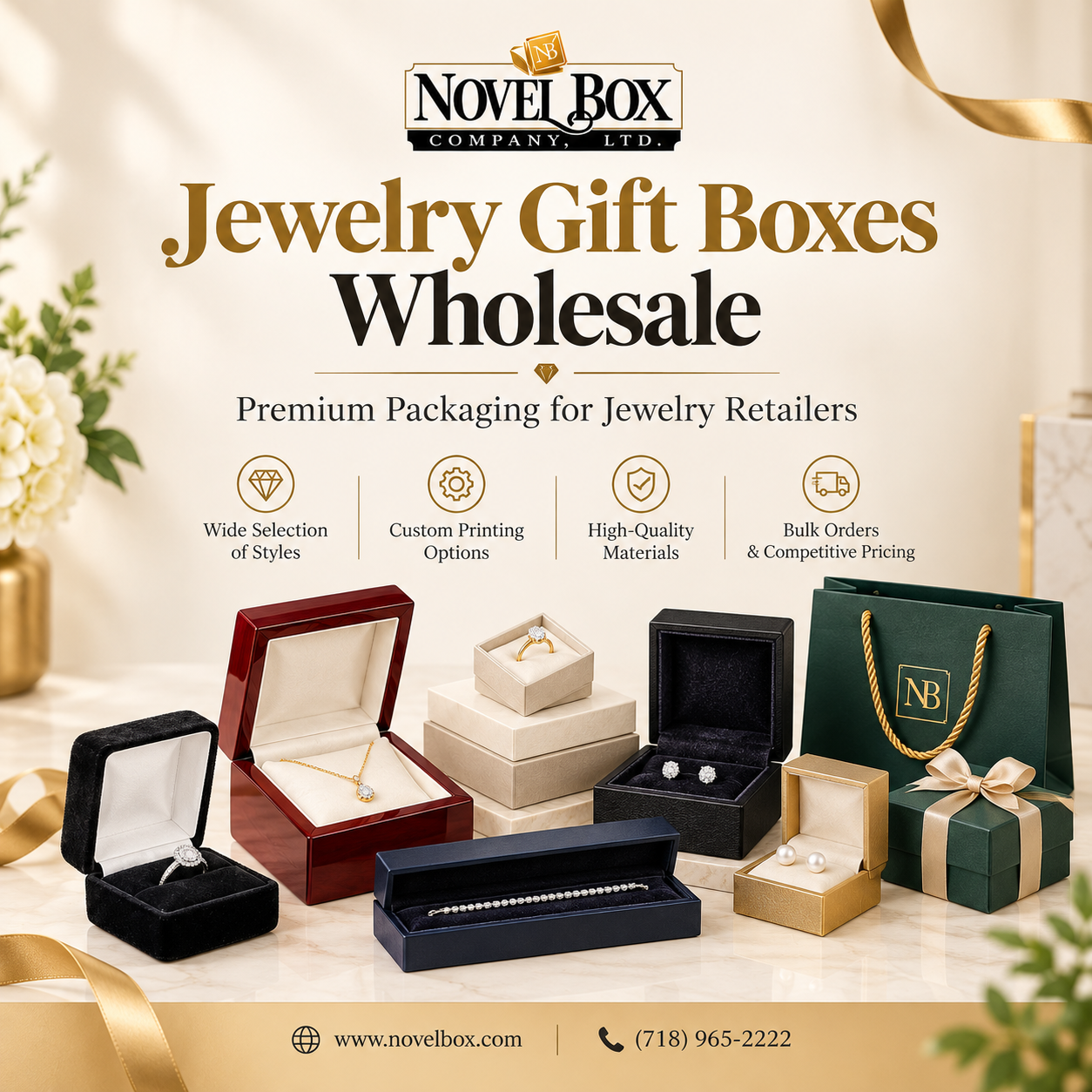  Wholesale Jewelry Gift Boxes for Retailers