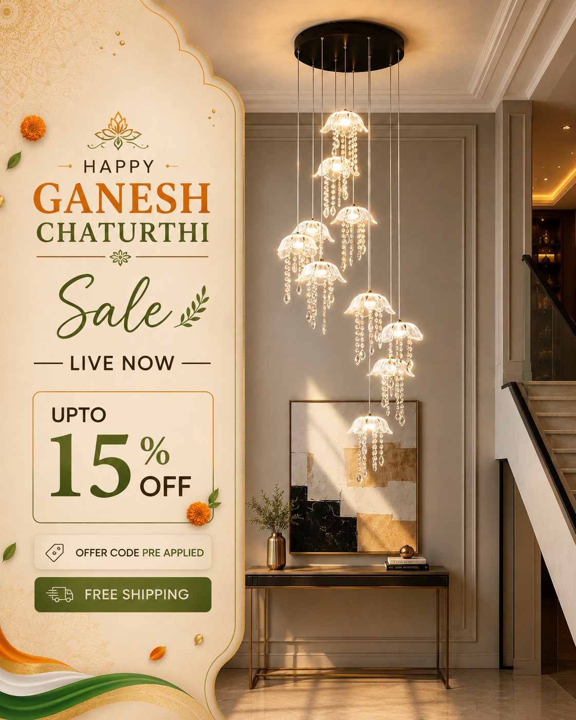  Best Home Decor Lighting in Delhi | Luxore India