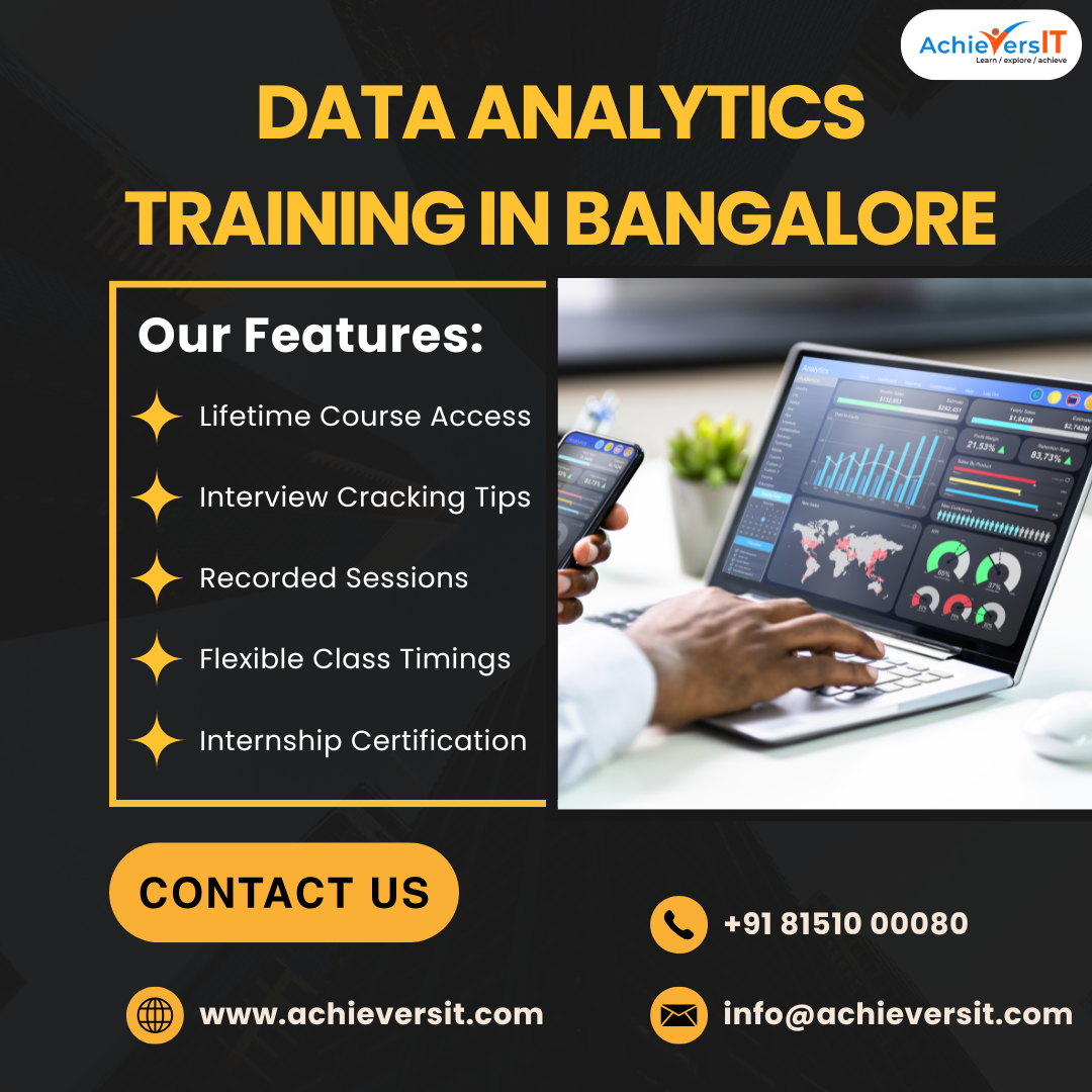  Data Analyst Course with Placement in Bangalore | AchieversIT