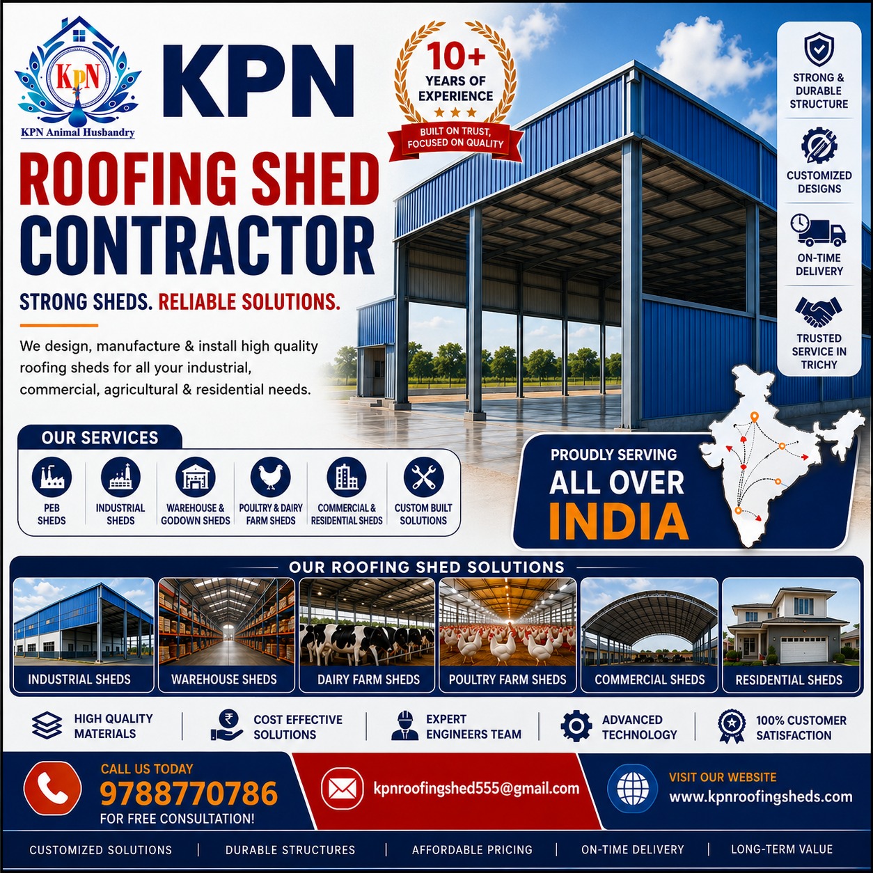  Terrace roofing shed contractors in india