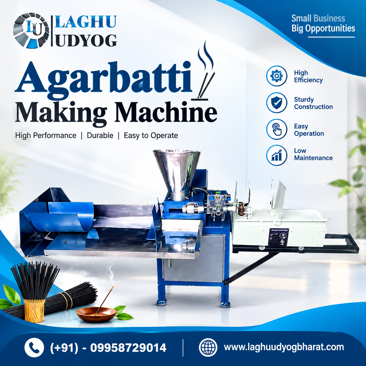  Agarbatti Making Machine | Laghuudyogbharat