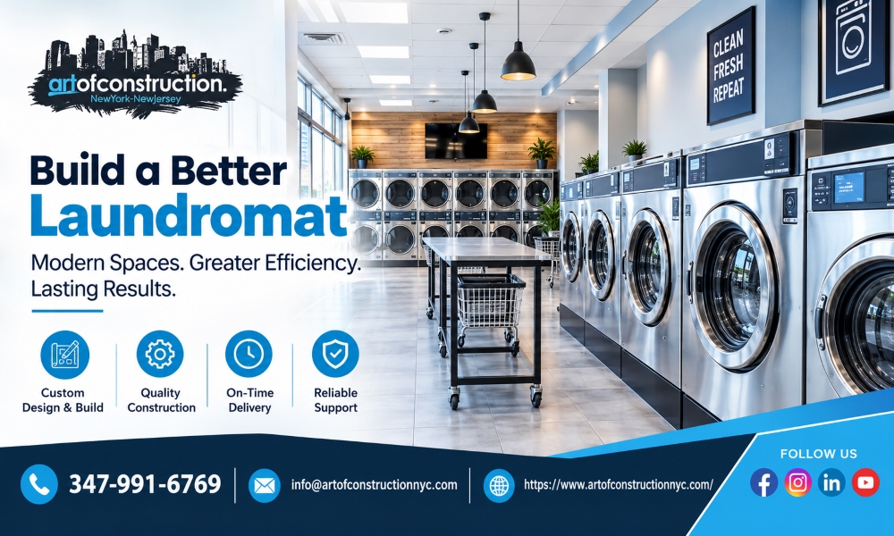  Upgrade Your Laundromat With Professional Construction Experts