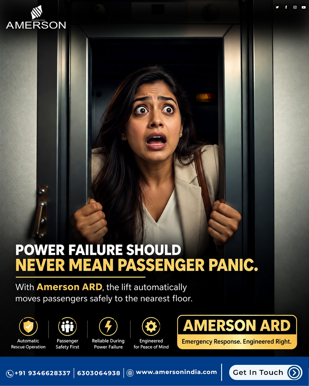  ARD Elevator for Reliable Emergency Passenger Rescue