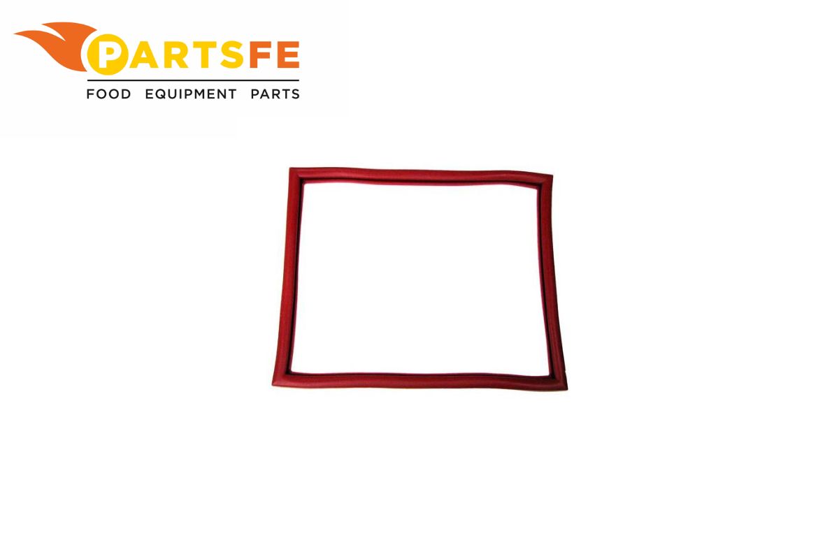  Groen 125907 Oven Door Gasket Silicone Rubber Red/Orange 14-5/8" X 18"