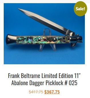  Choose razor-sharp Switchblade Knives in varied sizes, shapes, colours, and styles